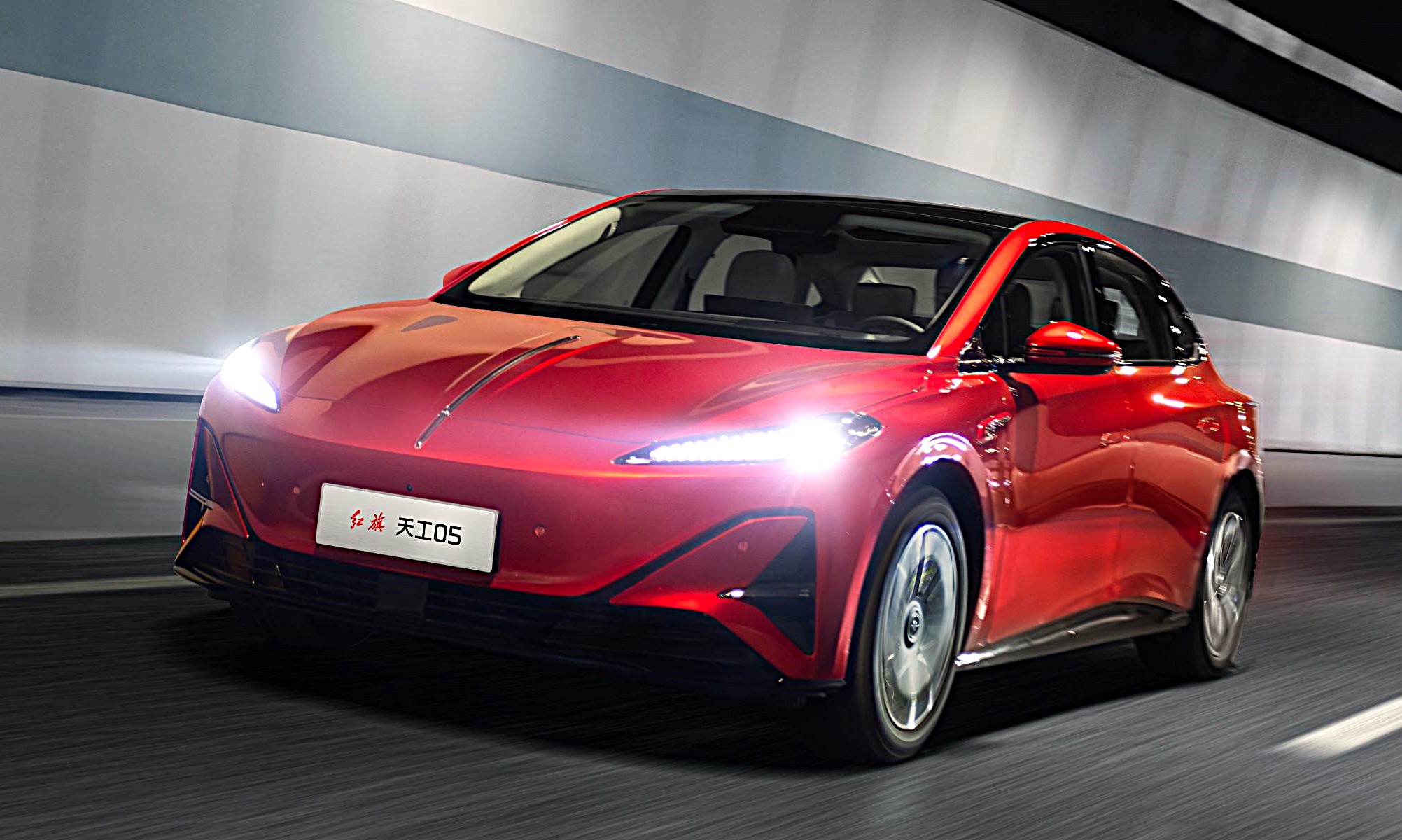 El Hongqi Tiangong 05 es uno de los últimos eléctricos del socio de Toyota o VW y podría estrenar las baterías de carga más rápida que BYD.