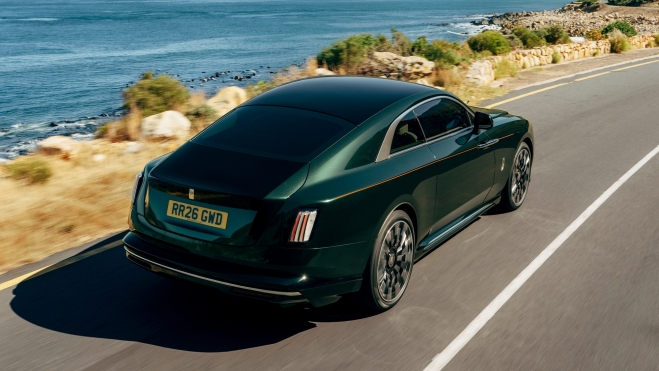 Rolls Royce Spectre 2027 Trasera