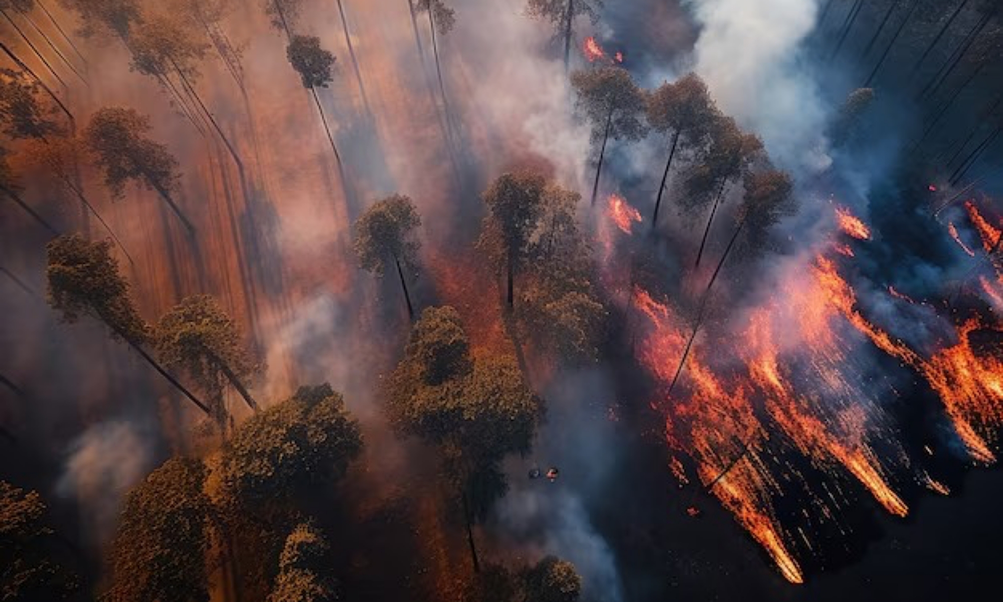 Los incendios, la explotación de recursos y el abuso del medioambiente consumen nuestro ecosistema.