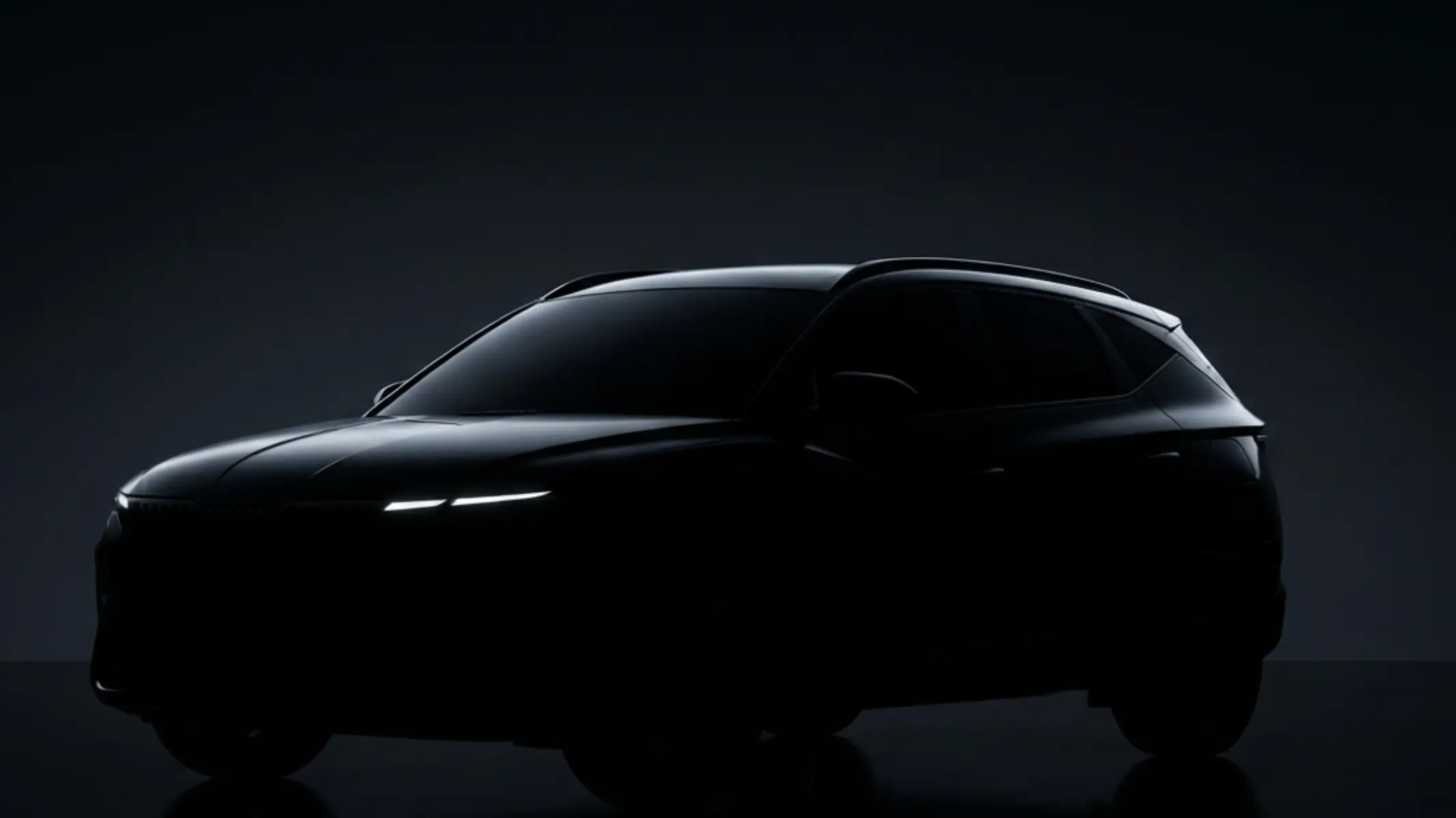 silueta coche misterioso