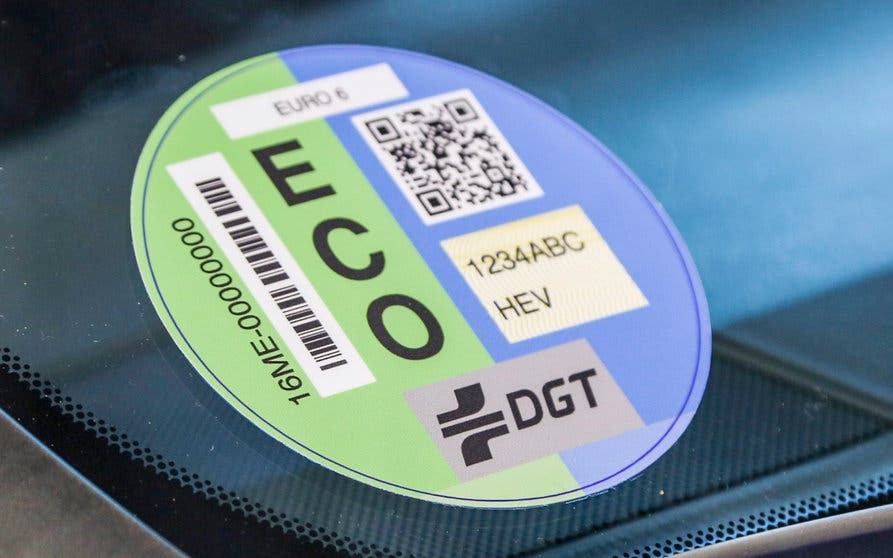  Etiqueta 'ECO' de la DGT. 