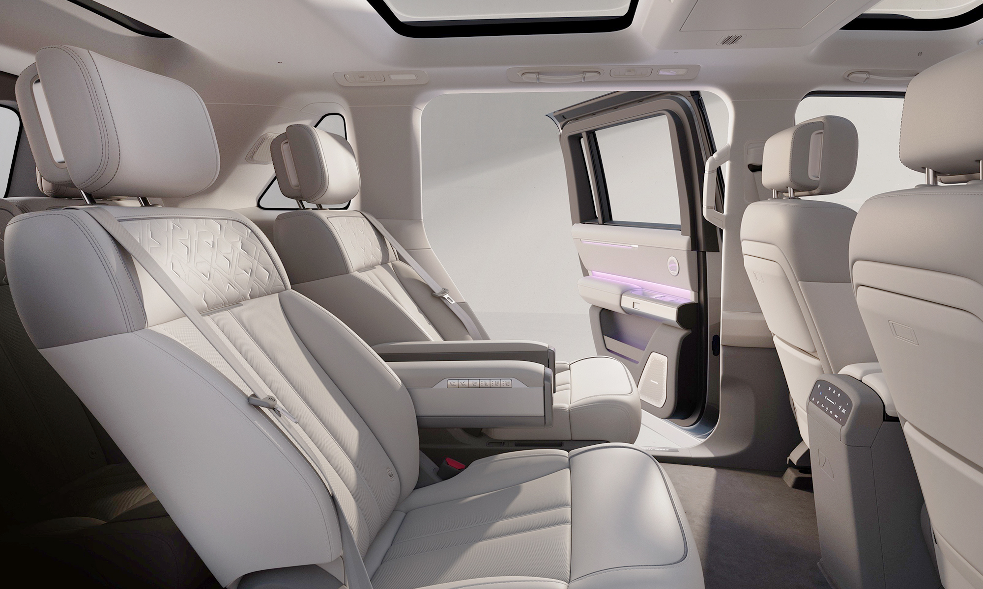 El nuevo Freelander 8 tendrá una distribución interior con 3 filas de asientos.