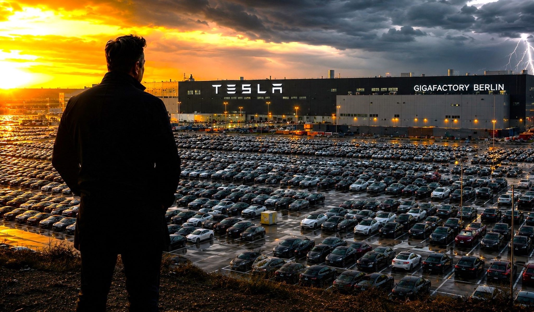 La peor amenaza para las ventas de Tesla en Europa no es BYD: sí lo es la imagen de su CEO Elon Musk. Foto: ChatGPT.