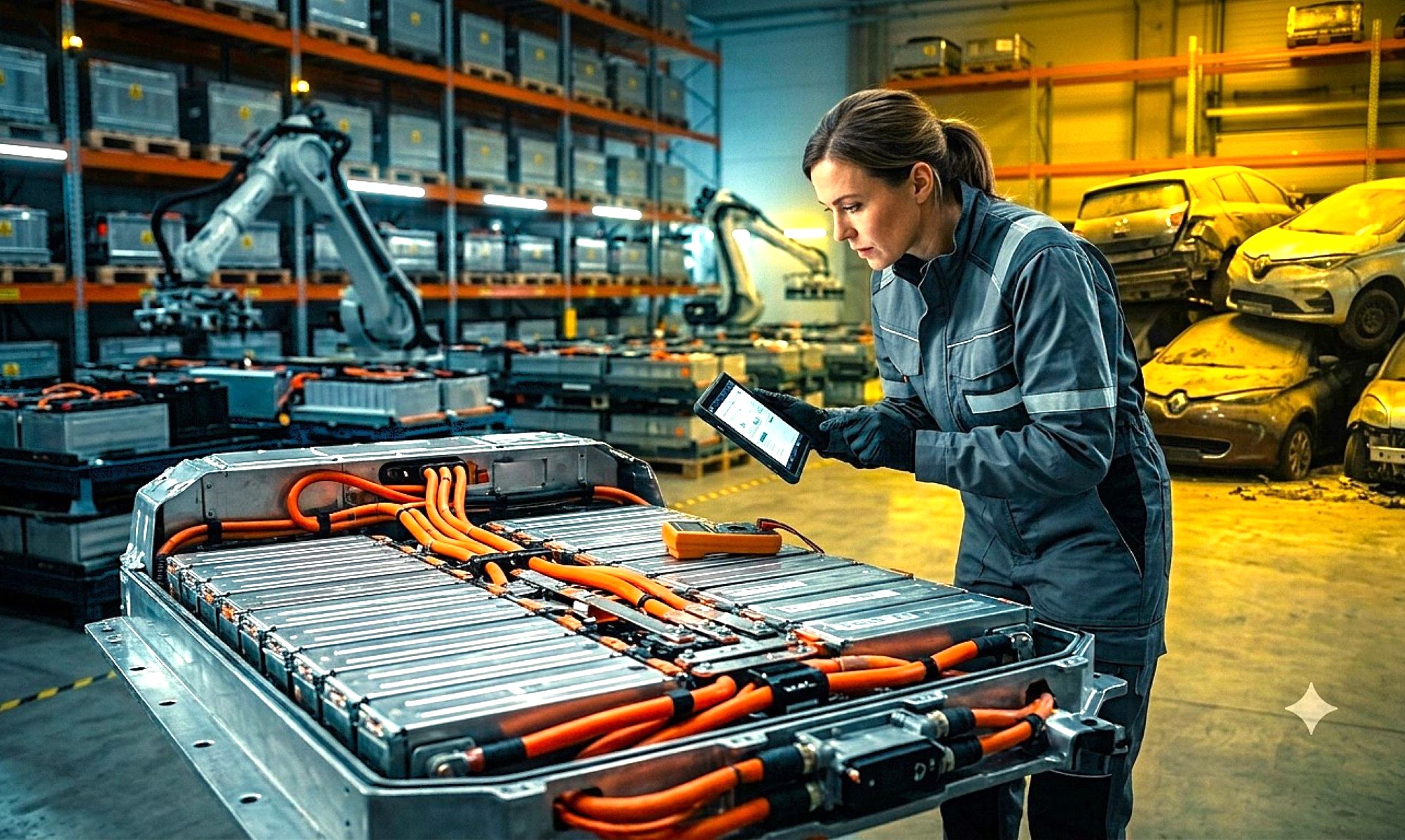 La compra de eléctricos trae consigo un problema del que nadie habla, pero sobre el que la UE y España ya están trabajando. Foto: Gemini.