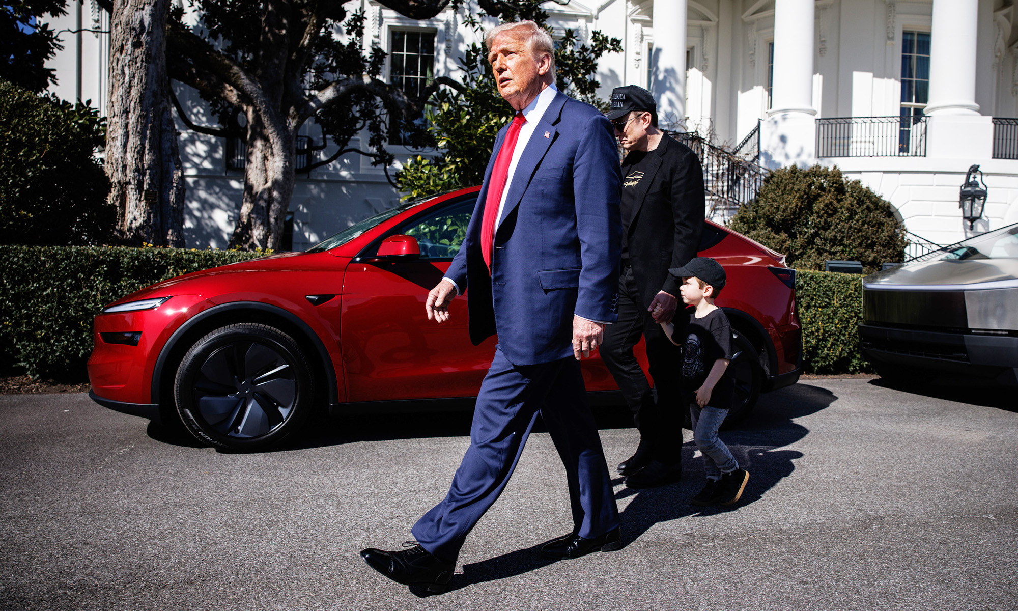 donald trump dice propietarios coches electricos enfermos enfermedar ansiendad autonomia