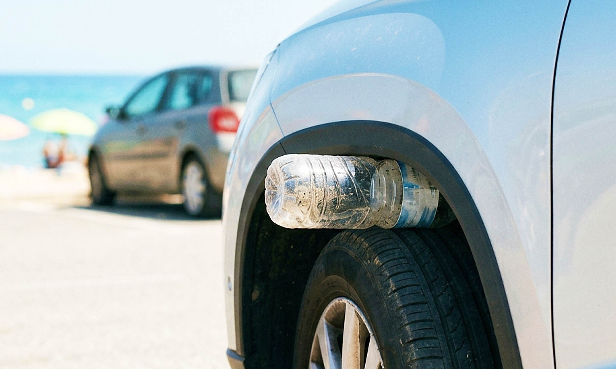 timo botella rued coche playa 1