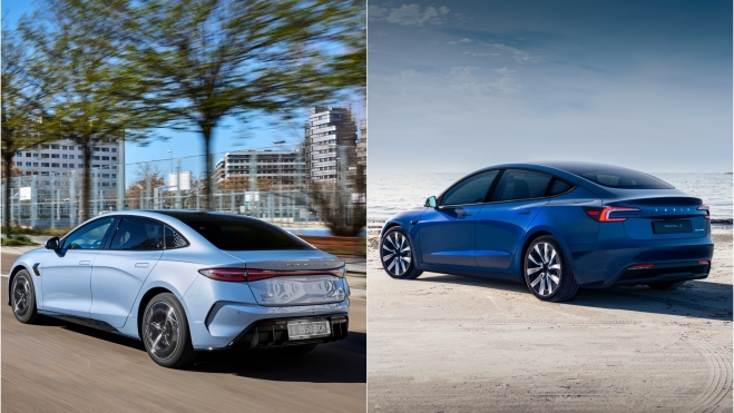 Tesla Model 3 vs BYD Seal 03 Tesla Model 3 vs BYD Seal 03