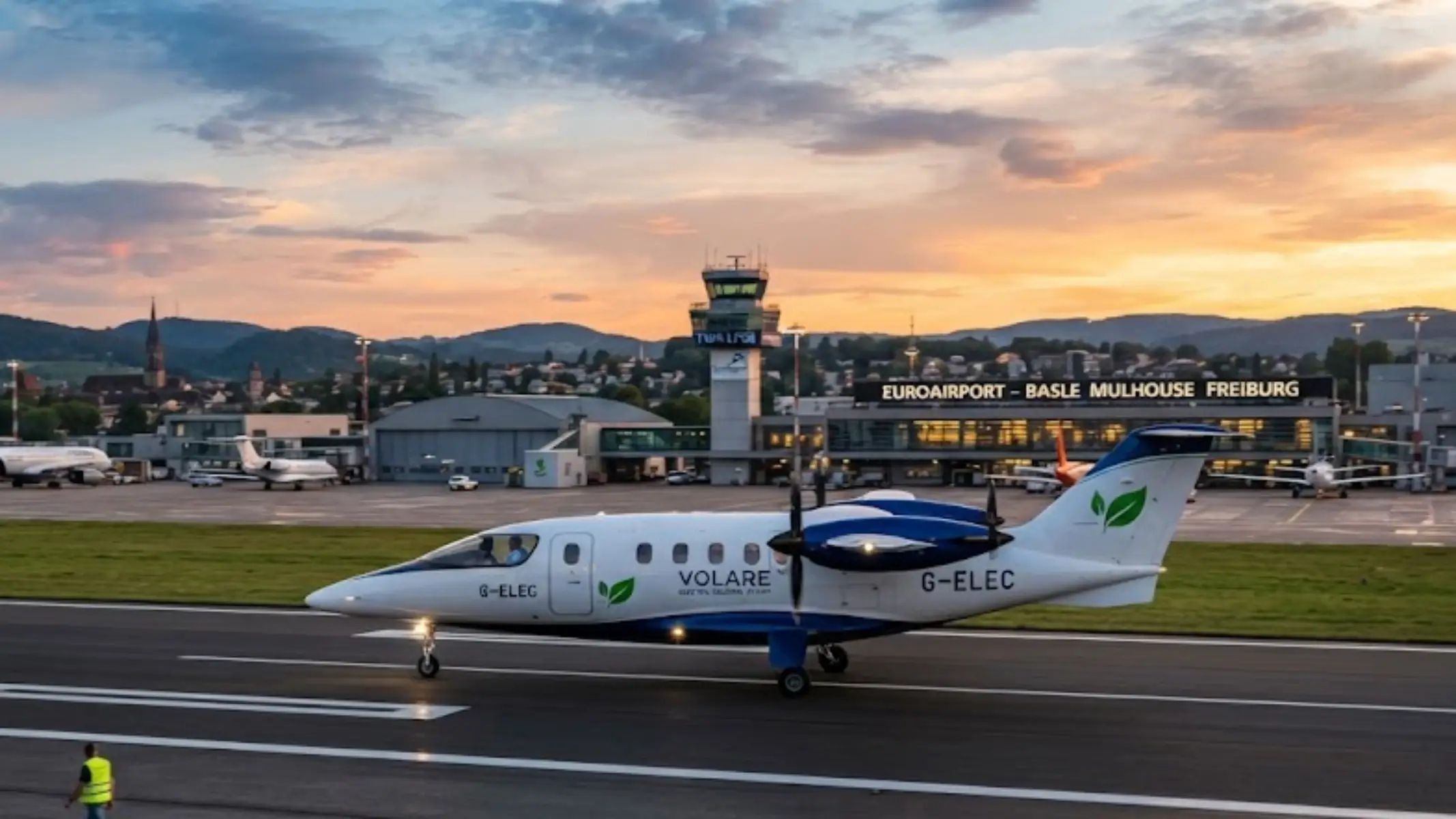 avion electrico comercial