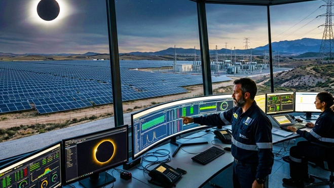 eclipse sol red electrica española energia fotovoltaica 1 eclipse sol red electrica española energia fotovoltaica 1
