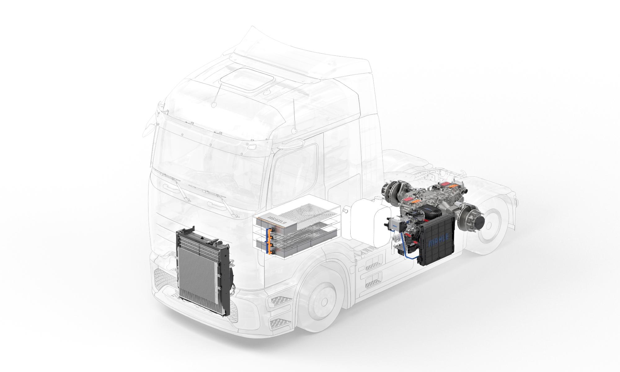 camiones eléctricos de autonomía extendida