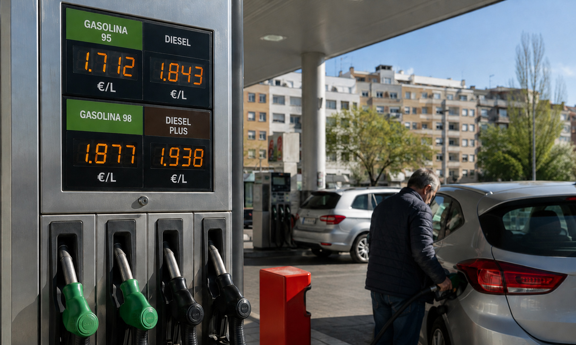 espana lidera europa subida precio diesel gasolina combustibles 3