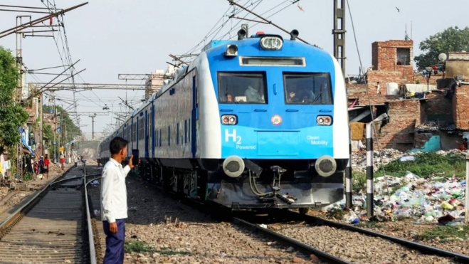 trenes hidrogeno india mas baratos trenes electricos trenes hidrogeno india mas baratos trenes electricos