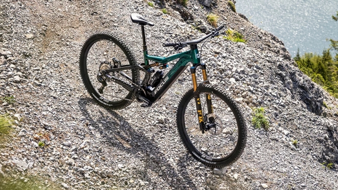 Una bicicleta eléctrica de montaña exclusiva y en aluminio (Foto: FOCUS). Una bicicleta eléctrica de montaña exclusiva y en aluminio (Foto: FOCUS).