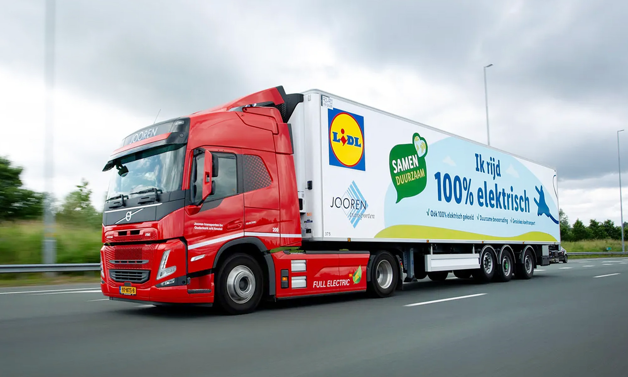 LIDL aumenta significativamente el recorrido de sus camiones eléctricos.