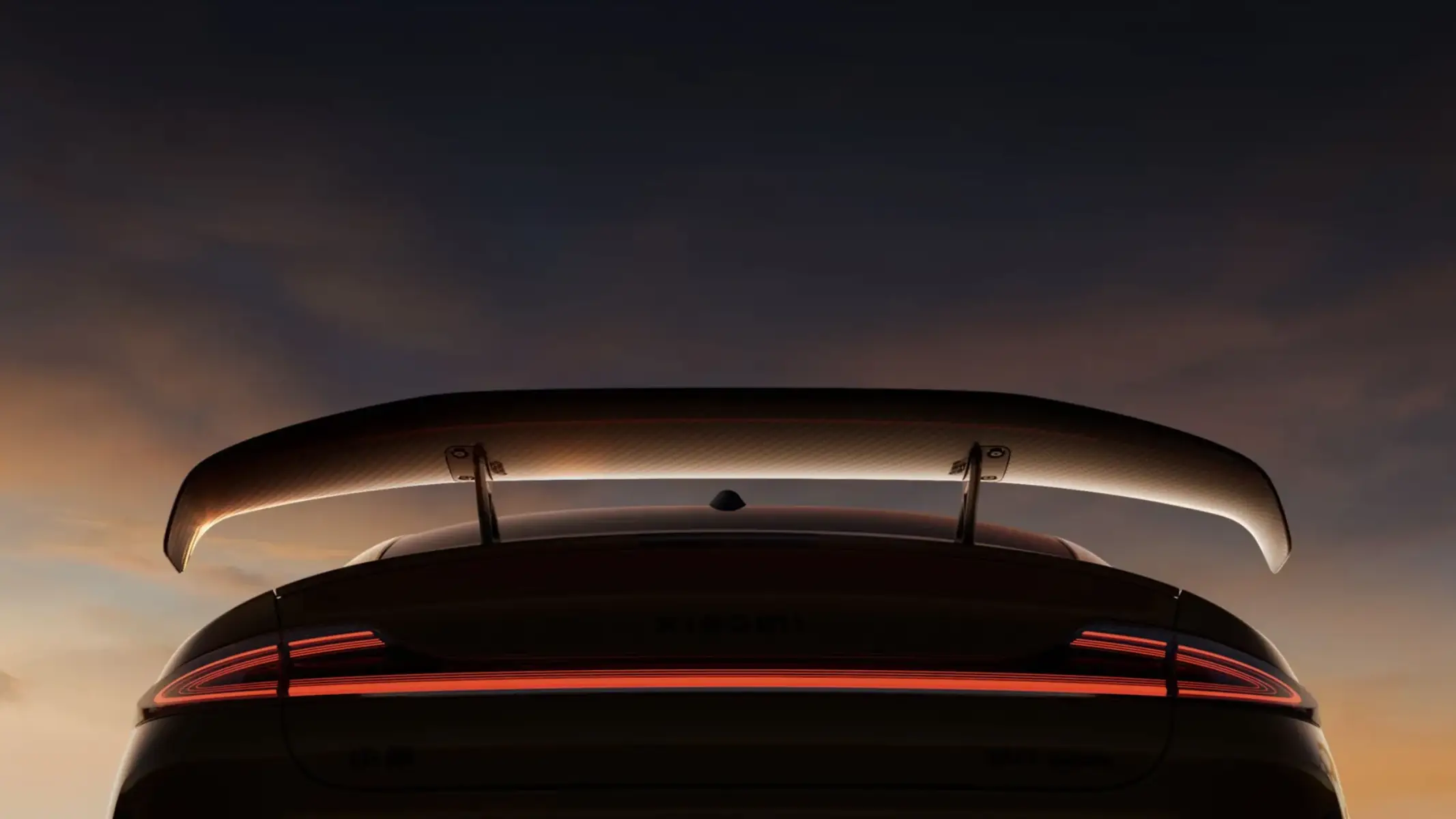 coche electrico xiaomi trasera
