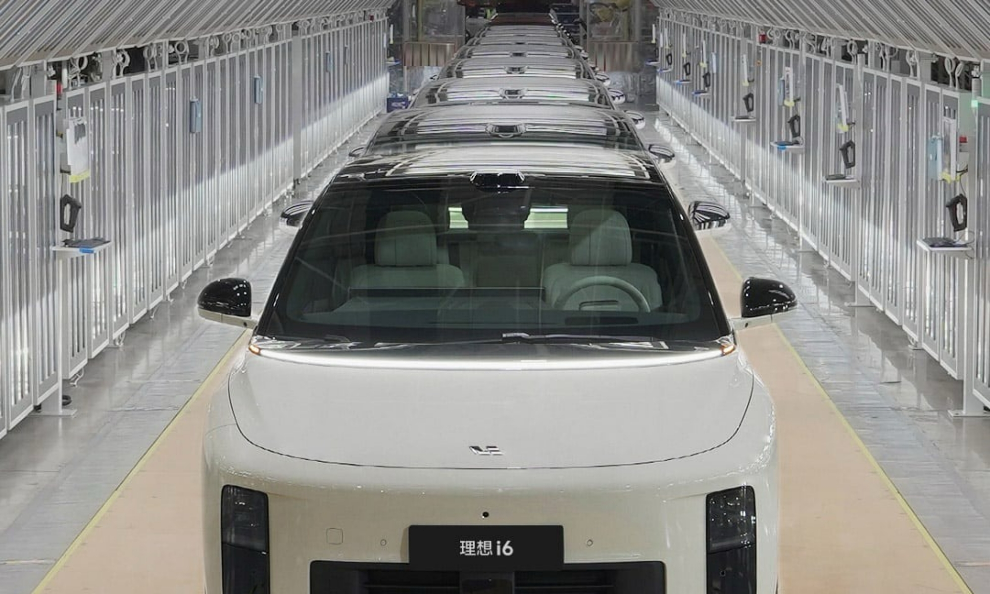 El i6 es uno de los modelos más populares de Li Auto y pronto llegará a Europa.