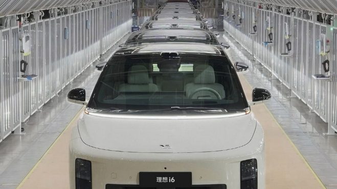 El i6 es uno de los modelos más populares de Li Auto y pronto llegará a Europa.