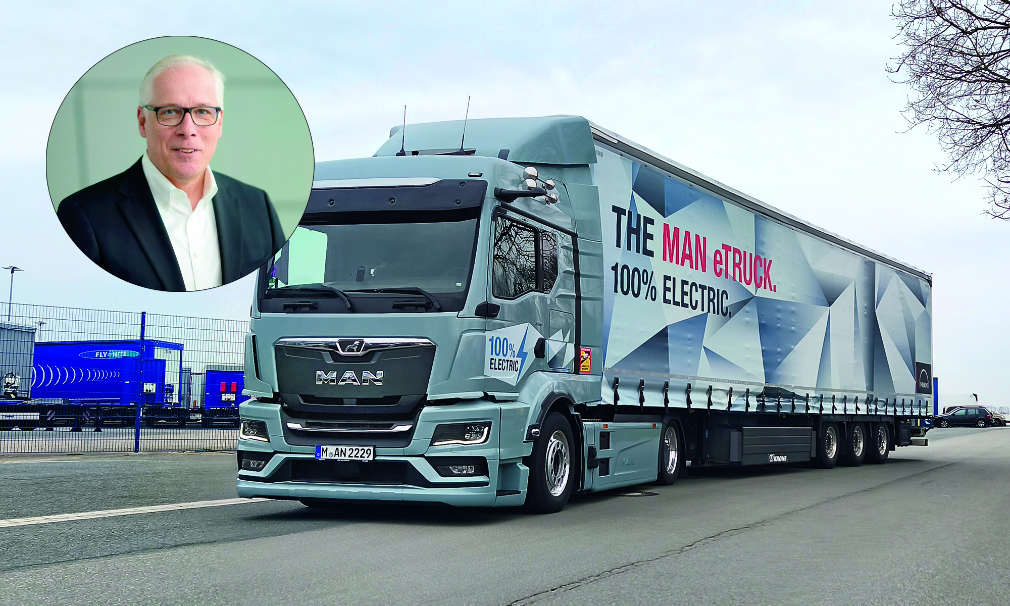 Friedrich Baumann, responsable de Ventas y Customer Solutions de MAN Truck, señala en principal 'pero' de los camiones eléctricos.