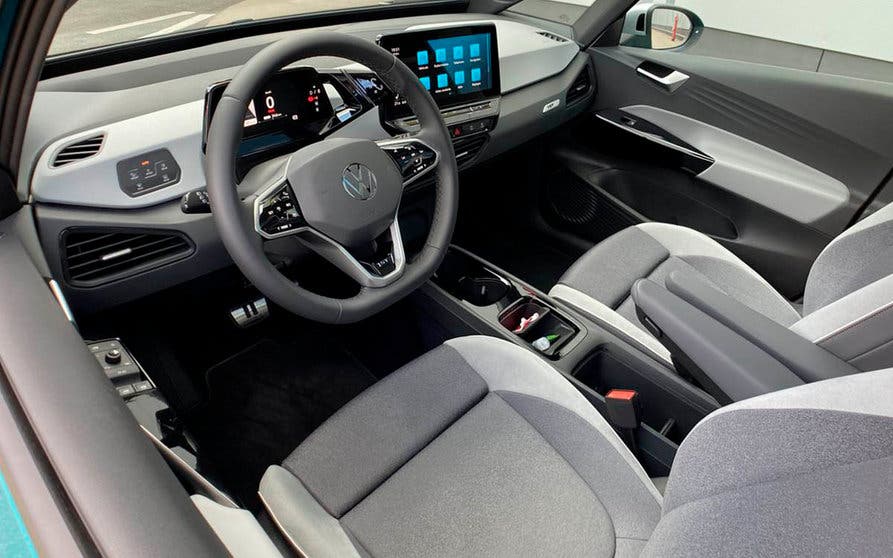  El Volkswagen ID.3 ha sido muy criticado por los materiales interiores. 