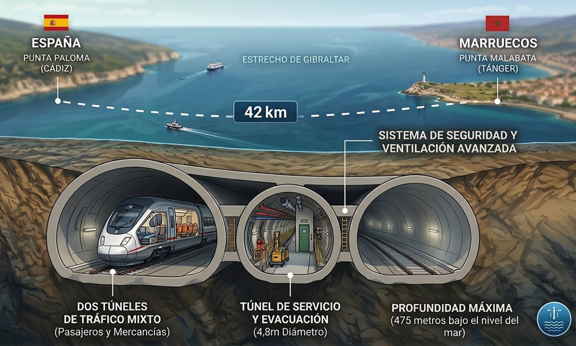 tunel ferroviario tren españa marruecos 3 tunel ferroviario tren españa marruecos 3