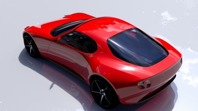 Mazda Iconic Trasera Mazda Iconic Trasera