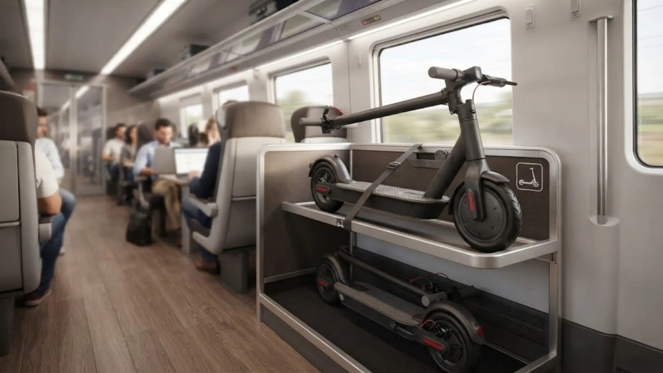 patinetes electricos tren renfe