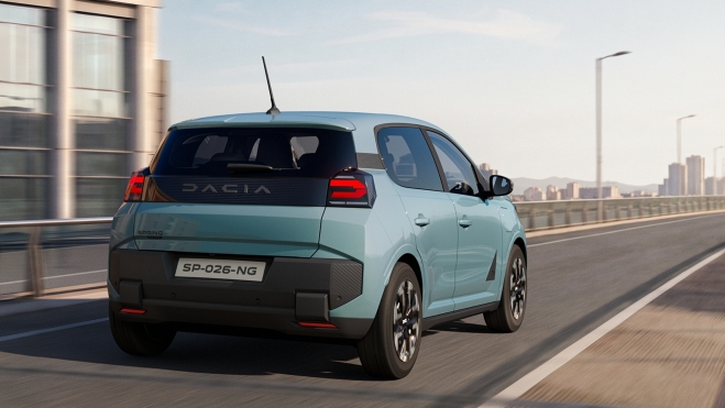 Dacia Spring 2026 Trasera
