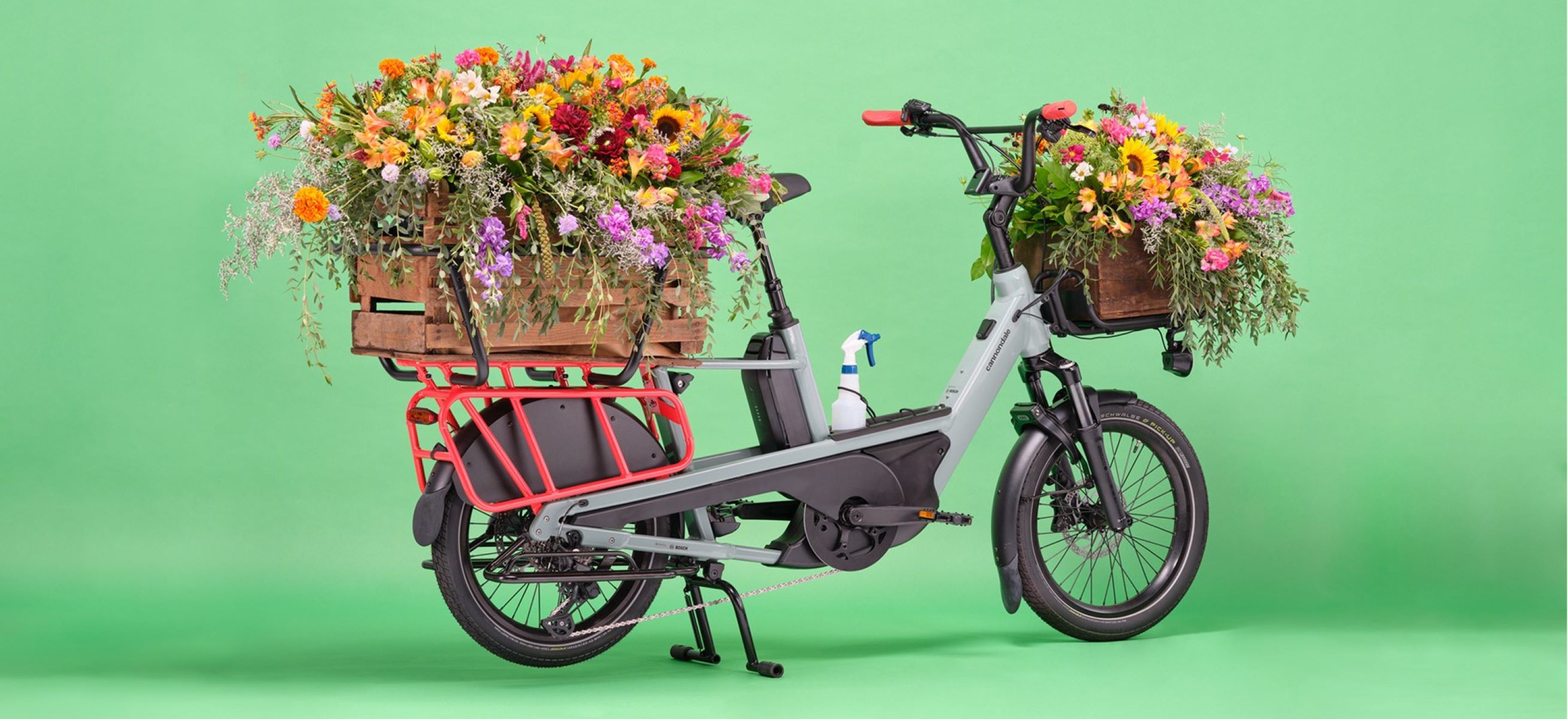 Estas son las 5 bicicletas eléctricas cargo más recomendables (Foto: CANNONDALE).