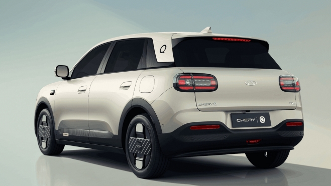 Chery Q Trasera Chery Q Trasera