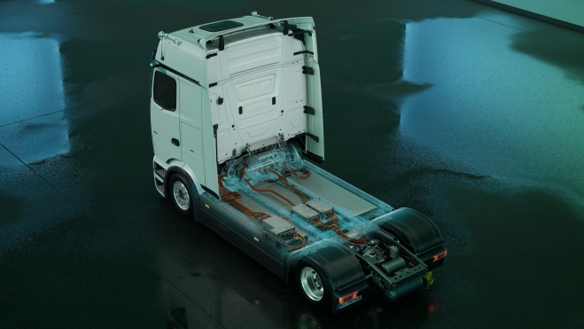 Mercedes eActros Lowliner Esquema