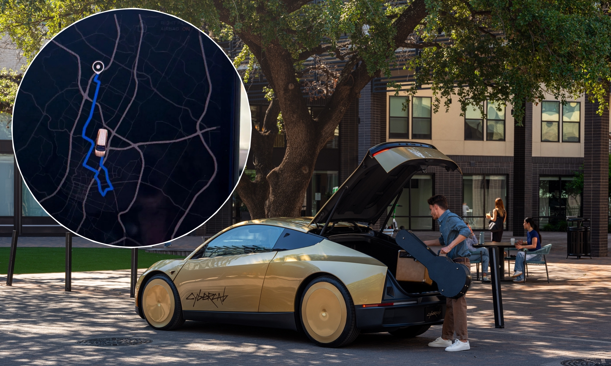 Los primeros Cybercab ya han empezado a operar por las calles de Austin.