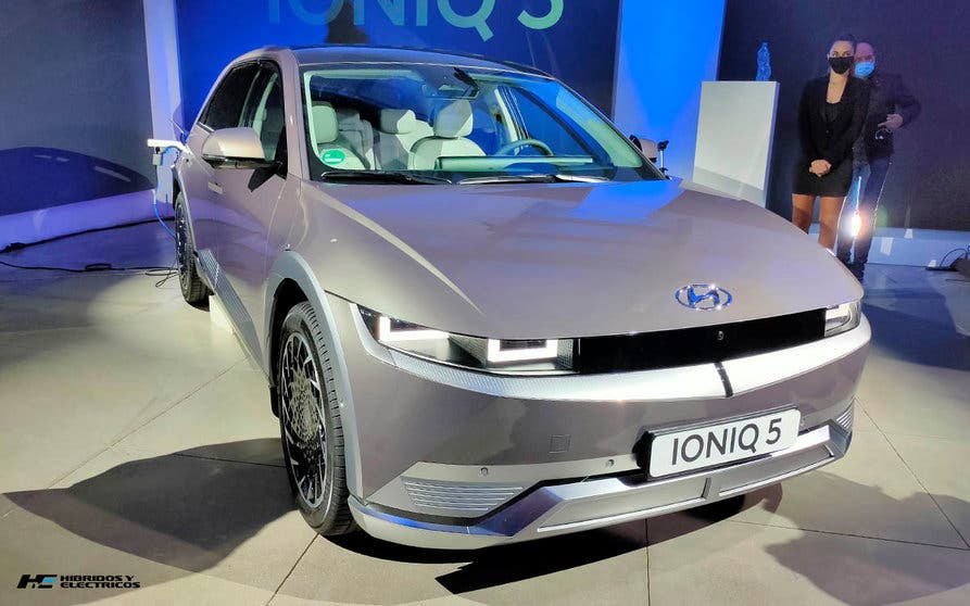  Presentación estática en Madrid del IONIQ 5. 