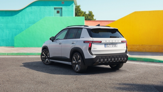 Skoda Epiq Trasera Skoda Epiq Trasera
