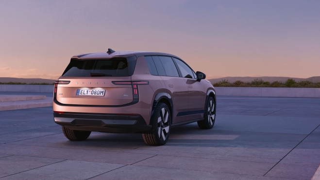 Skoda Peaq Trasera Skoda Peaq Trasera
