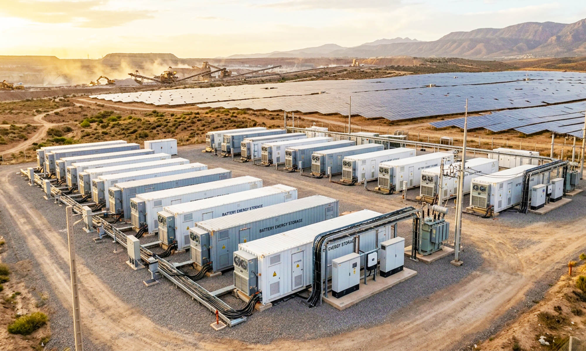 baterias lfp marruecos placas solares planta fotovoltaica 0