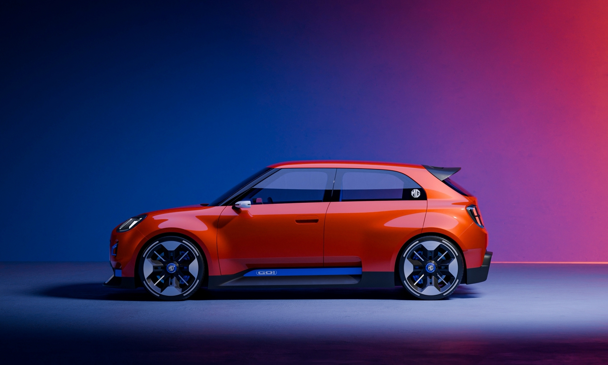 El MG Go! Concept adelanta las líneas del que será el próximo utilitario eléctrico de la marca.