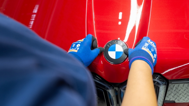 BMW iX3 fábrica BMW iX3 fábrica