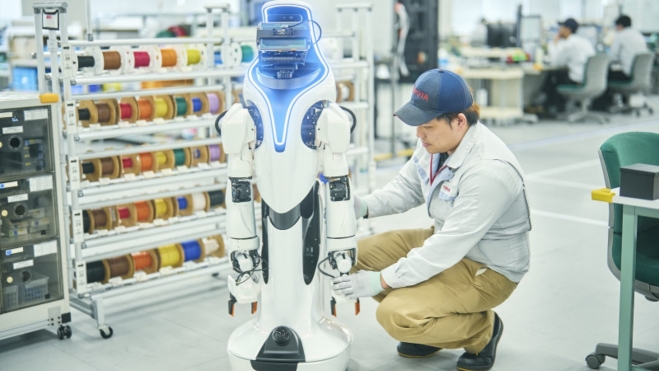 Toyota Robot Fábrica Toyota Robot Fábrica
