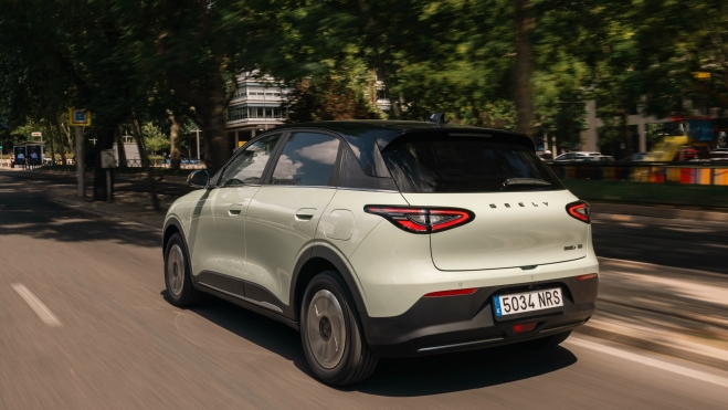Geely E2 Trasera Geely E2 Trasera