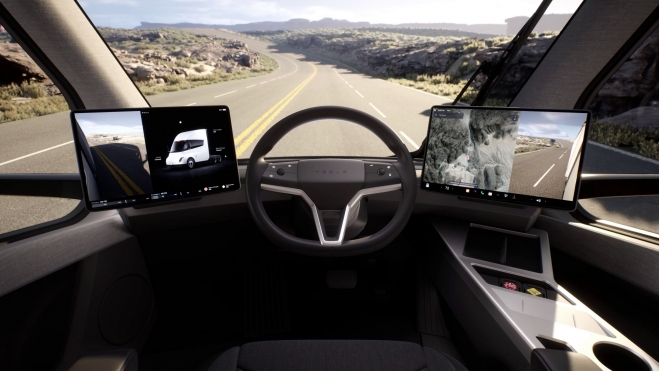 Tesla Semi Interior Tesla Semi Interior