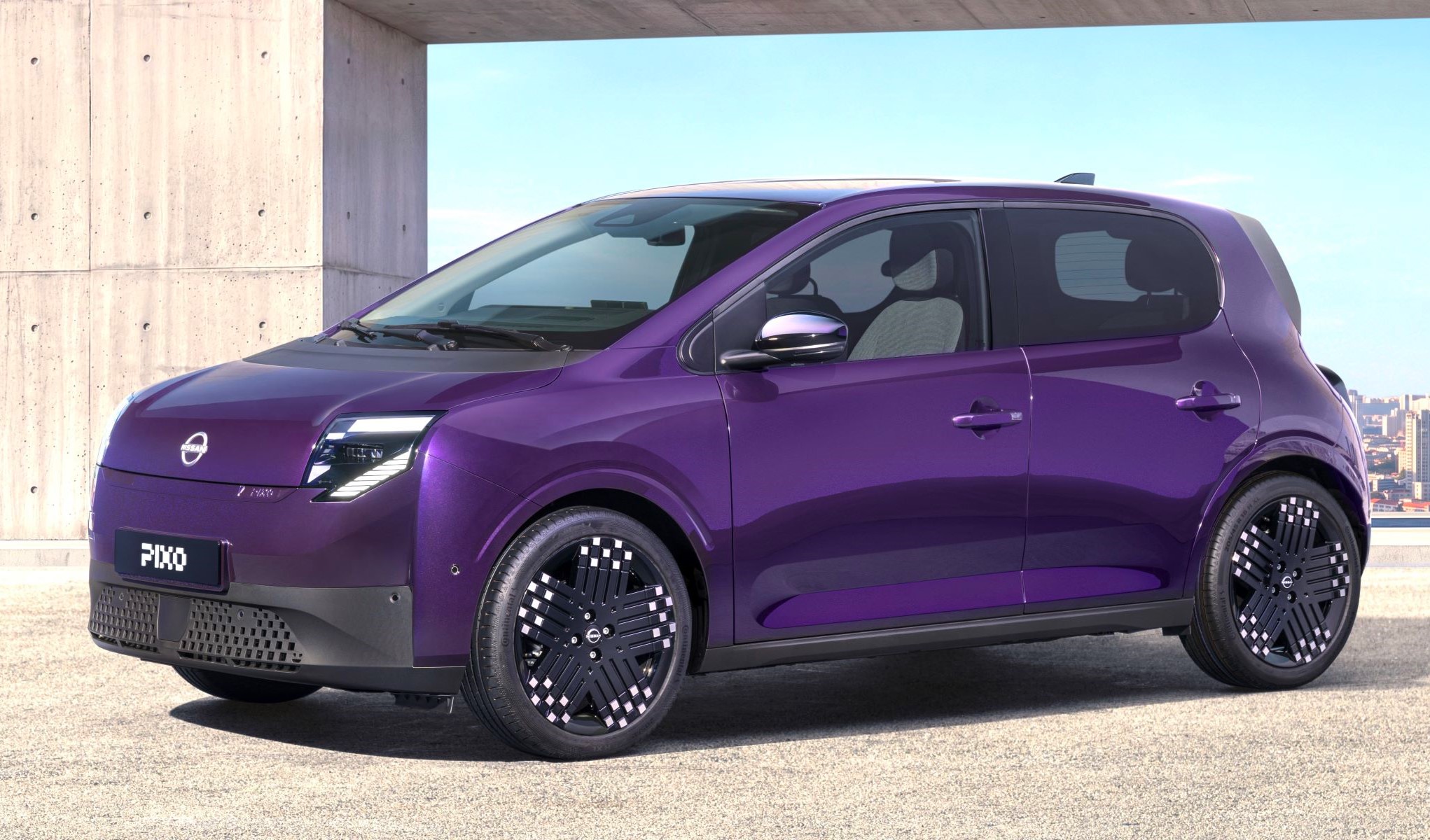 Tras Dacia con el Spring, Nissan presenta el PIXO, su urbano eléctrico de 259 km de autonomía desarrollado junto al Renault Twingo.