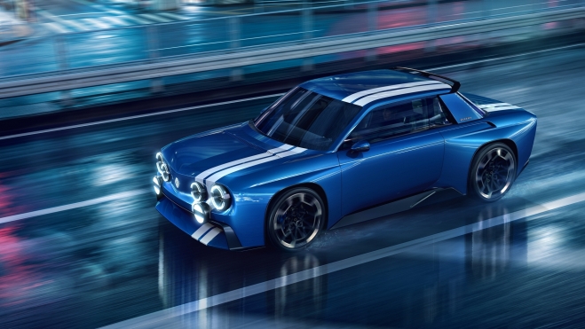Renault 8 Gordini Concept Lateral Renault 8 Gordini Concept Lateral