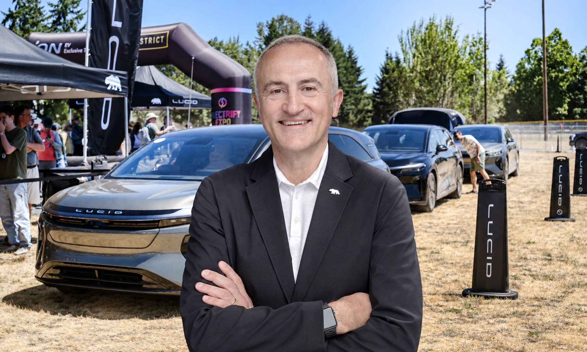 Silvio Napoli, CEO de Lucid Motors, apuesta de forma clara por los coches eléctricos.