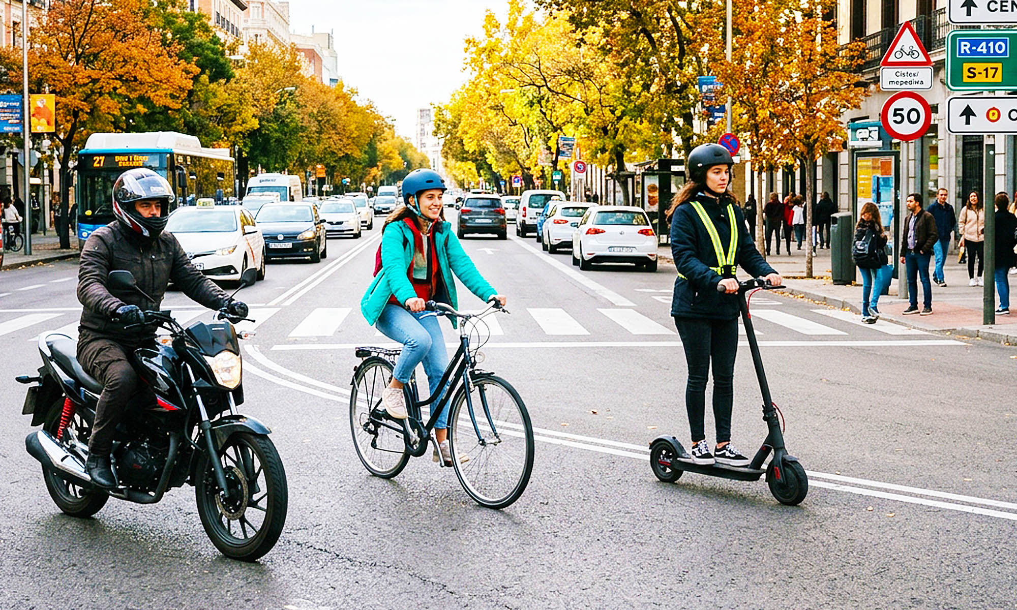 cambios legislacion motos bicicletas patinetes 1
