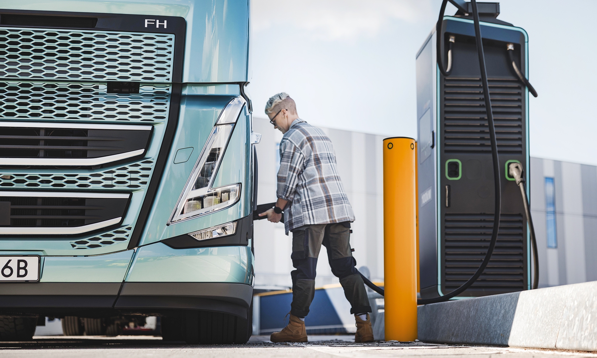 Los camiones eléctricos necesitarán cada vez más capacidad de recarga en Europa.