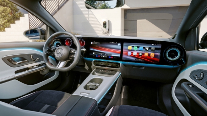 Mercedes GLA EV interior Mercedes GLA EV interior