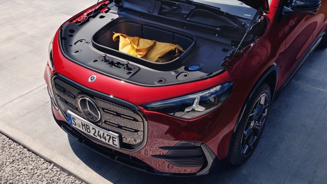 Mercedes GLA EV maletero Mercedes GLA EV maletero