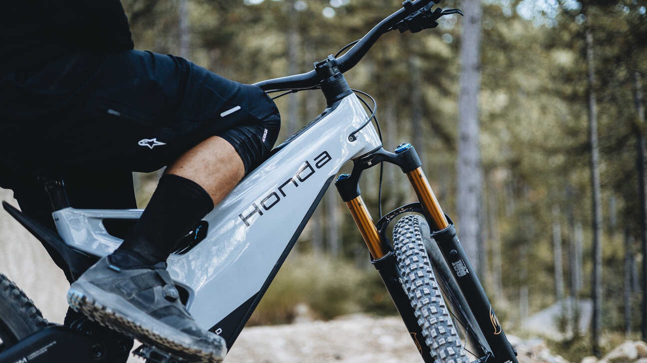 Un cuadro/bastidor/chasis poco habitual en el mundo de las eMtb