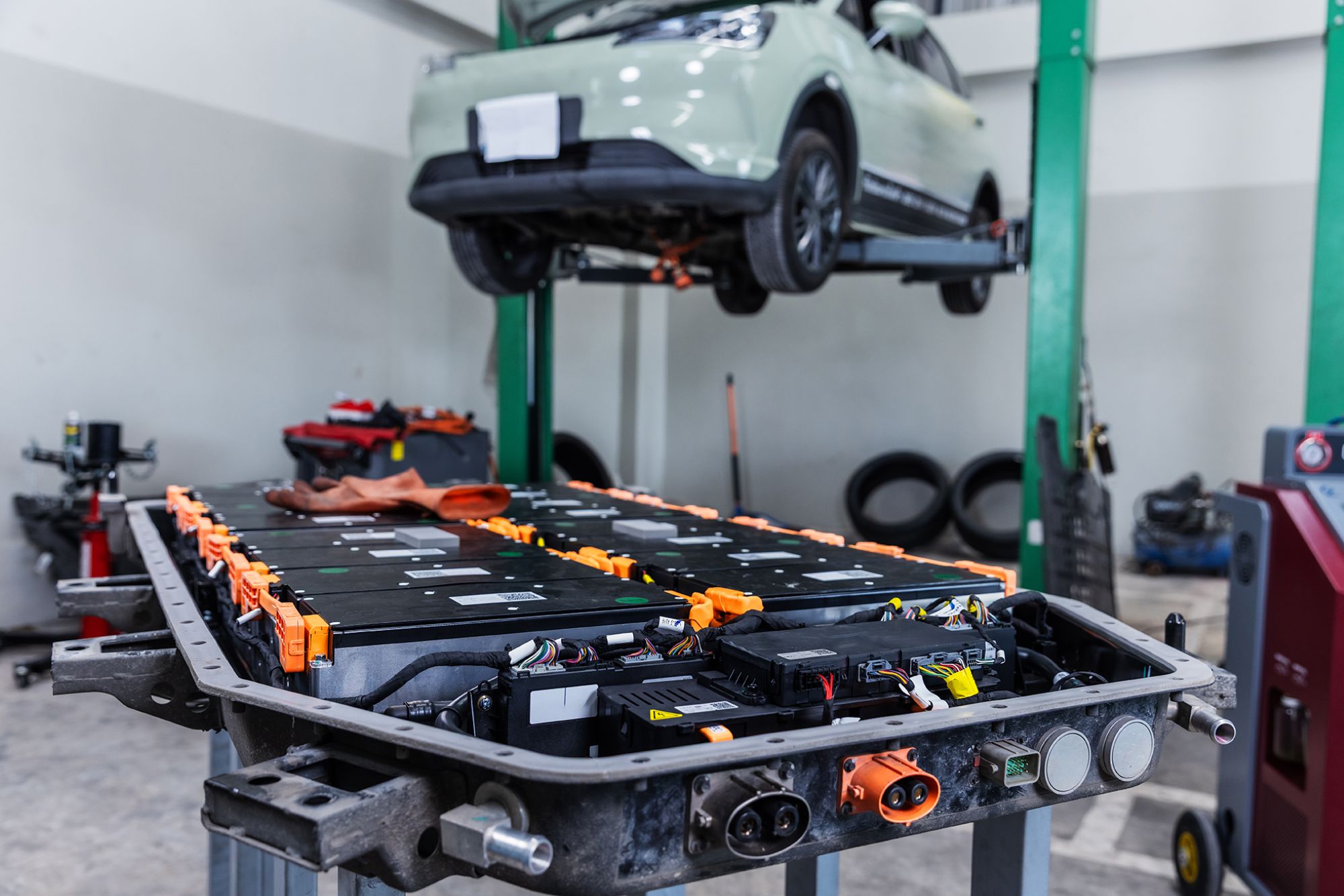 La batería del coche eléctrico no sólo puede reutilizarse sino también reciclarse.
