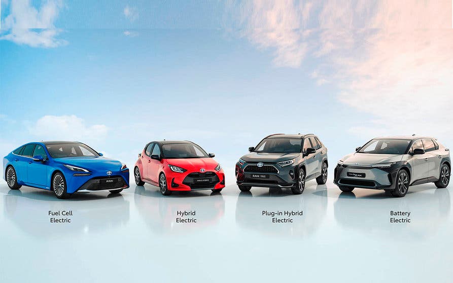  Todas las tecnologías de electrificación estarán presentes en el catálogo de Toyota en los próximos años. 